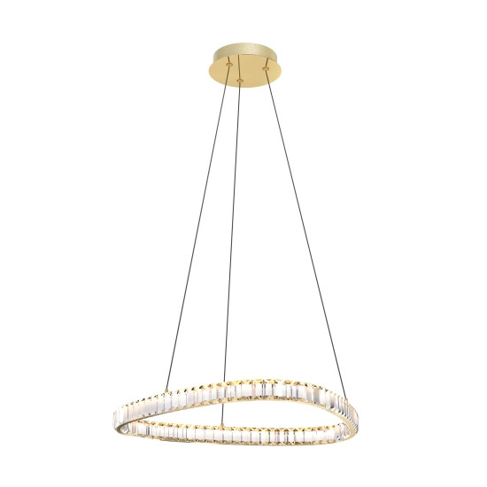 ATHESA MD3169-1-3GT LAMPA WISZĄCA z pilotem ZŁOTA Zuma Line - zdjęcie produktu