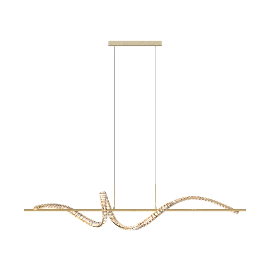 Lampa wisząca z pilotem ATHESA MD3170-1-3GT Zuma Line