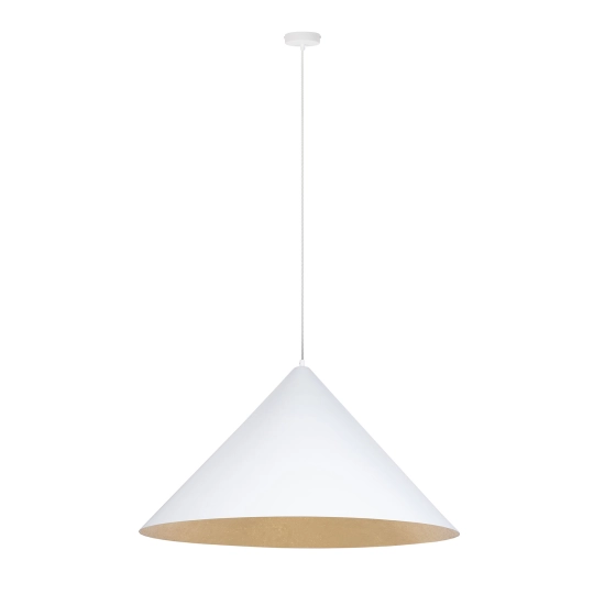 Lampa wisząca Vesuvio biały/złoty M 3xE27 41028 Sigma - zdjęcie produktu
