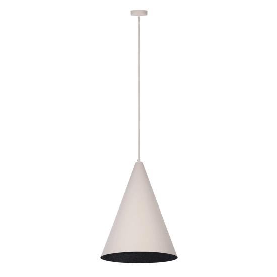 Lampa wisząca Vesuvio beżowy/czarny S 1xE27 41071 Sigma - zdjęcie produktu