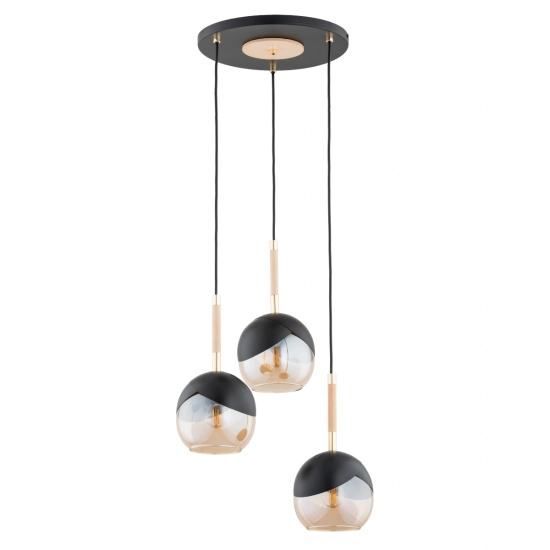 Lampa wisząca Miltona 3xE27 62418 ALFA