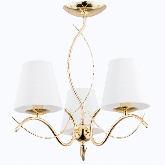 Lampa wisząca MONZA ZŁOTA 3xE14 27613 ALFA