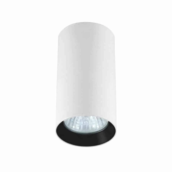 kinkiecik.pl Manacor oczko białe z czarnym ringiem 13 cm LP-2323/1D - 130 WH/BK Light Prestige