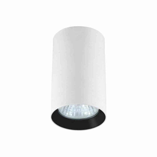 kinkiecik.pl Manacor oczko białe z czarnym ringiem 9 cm LP-232/1D - 90 WH/BK Light Prestige