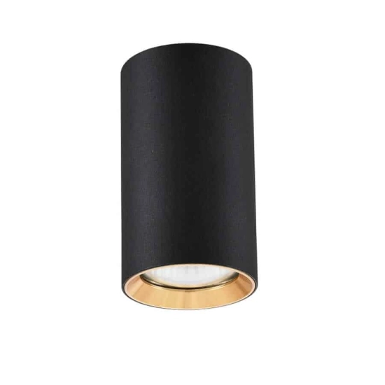 kinkiecik.pl Manacor oczko czarne ze złotym ringiem 13 cm LP-232/1D - 130 BK/GD Light Prestige