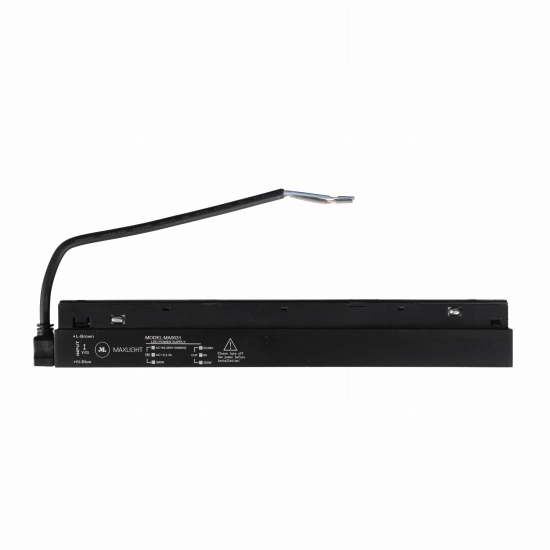 asilacz wewnętrzny 300W do szyn magnetycznych czarny MA0031 MaxLight - zdjęcie produktu
