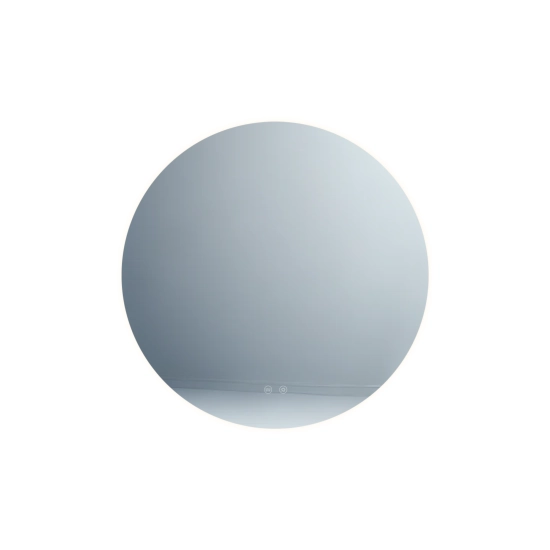 Mirror Okrąg ⌀ 80 Cm Bezramkowe Lustro Podświetlane W0387 MaxLight - zdjęcie produktu
