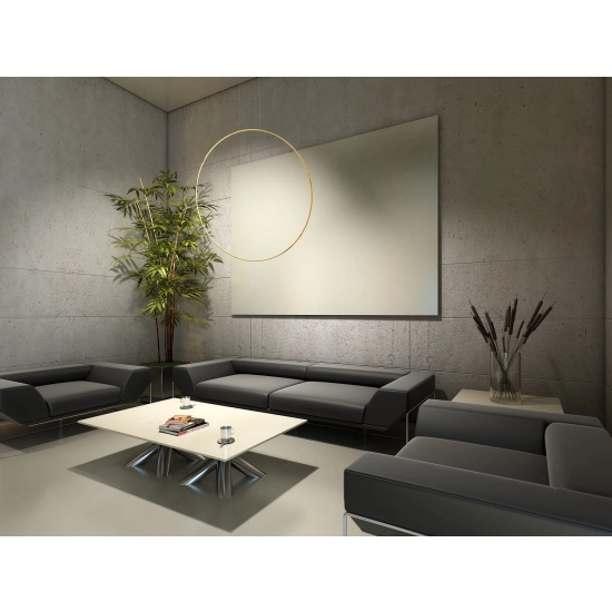 Lampa wisząca MIRROR ZŁOTA LP-999/1P L GD CCT LIGHT PRESTIGE