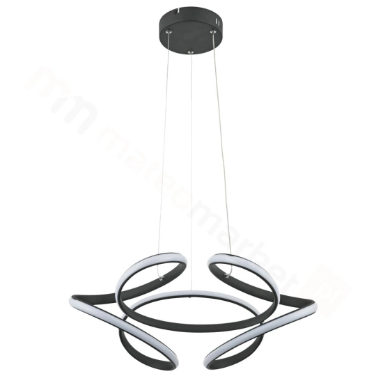Narida Lampa wisząca antracyt LED 40W 4000K 3200lm 336701-35 REALITY