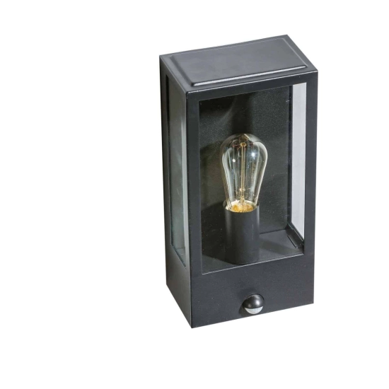 Niklas Wall Sensor (black) AZ4487 E27 1x MAX 60W IP44 GLASS METAL AZZARDO