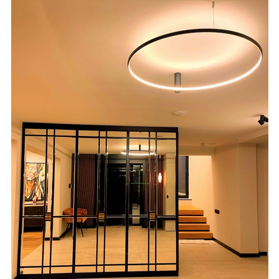 Ring plafon L czarny 4000K LP-909/1C 4L BK LIGHT PRESTIGE