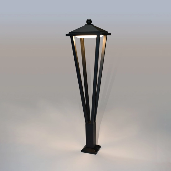 Lampa zewnętrzna stojąca Bons OFL-22474-L-BK Italux - zdjęcie 3