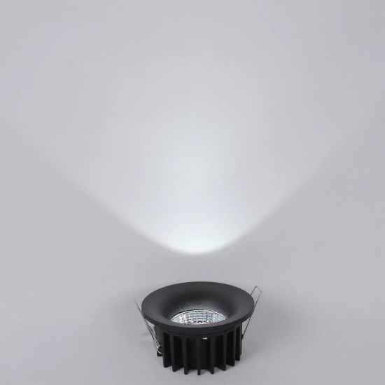 Oczko podtynkowe Cirro 1xLED czarne RL0104-CCT-BK yaskr