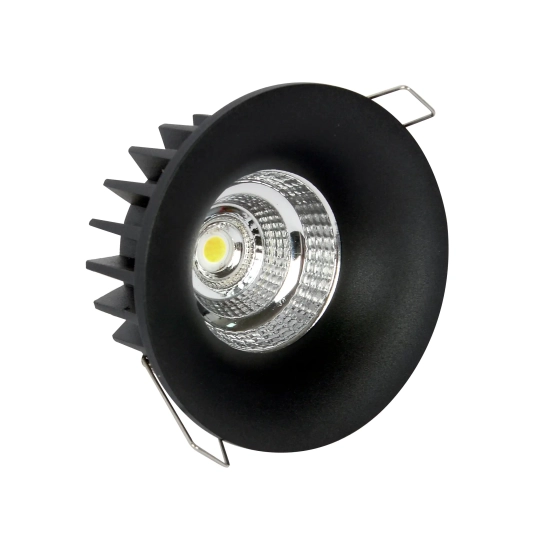 Oczko podtynkowe Cirro 1xLED czarne RL0104-CCT-BK yaskr
