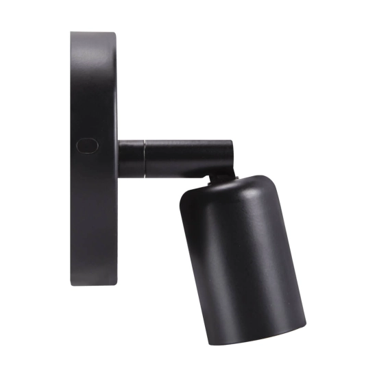Oprawa ścienno-sufitowa UNO E27 1C BLACK Czarny Ideus Strühm - 03813 - - - - wysyłka 24 H - - - -