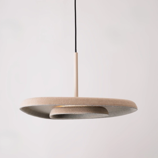 LAMPA WISZACA DEUX CREAM&GREY P0561 MaxLight