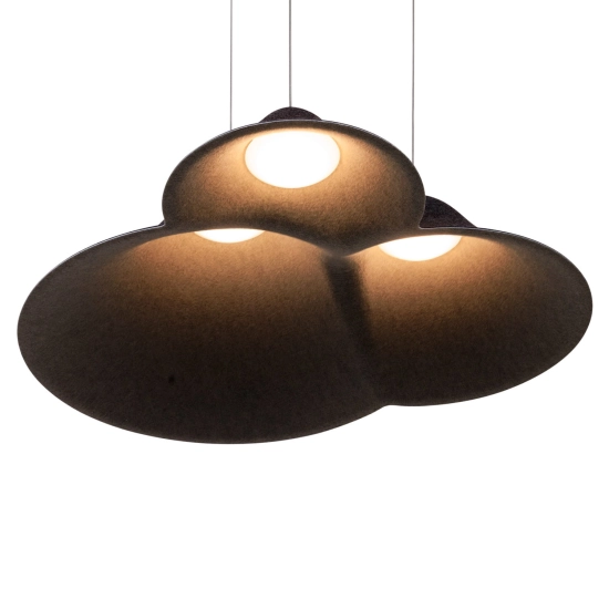 LAMPA WISZACA BELLMOND BLACK&GREY P0565 MaxLight