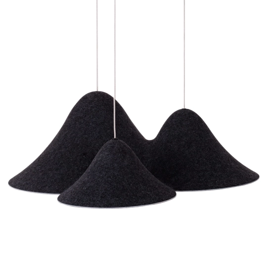 LAMPA WISZACA BELLMOND BLACK&GREY P0565 MaxLight