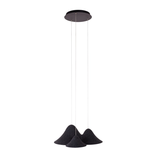 LAMPA WISZACA BELLMOND BLACK&GREY P0565 MaxLight