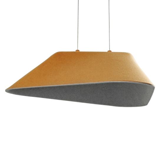 LAMPA WISZĄCA CARBON EARTH YELLOW&GREY P0569 MaxLight - zdjęcie produktu