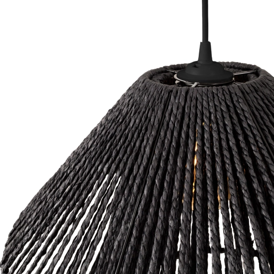 Lampa wisząca Amalfi II Black P0580 MaxLight