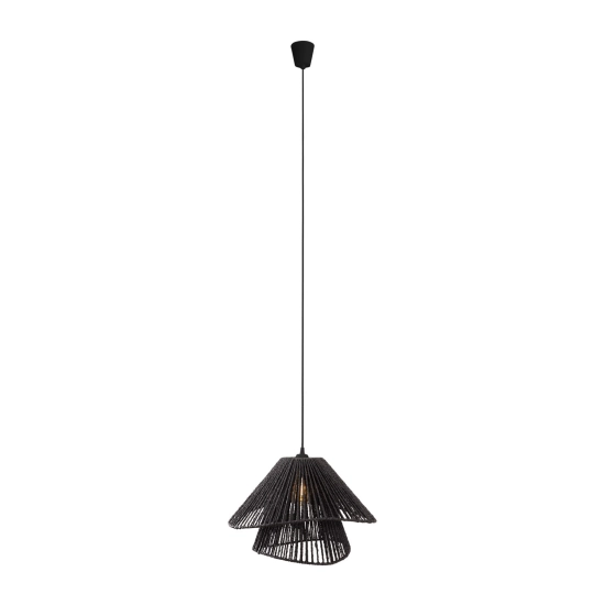 Lampa wisząca Amalfi II Black P0580 MaxLight