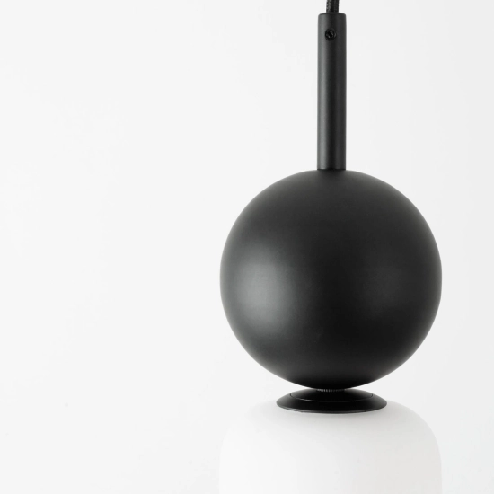 Lampa Wisząca Roma Black P0600 MaxLight