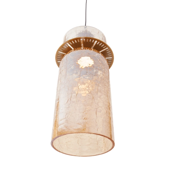 Lampa Wisząca Signature B Amber Glass P0602 MaxLight