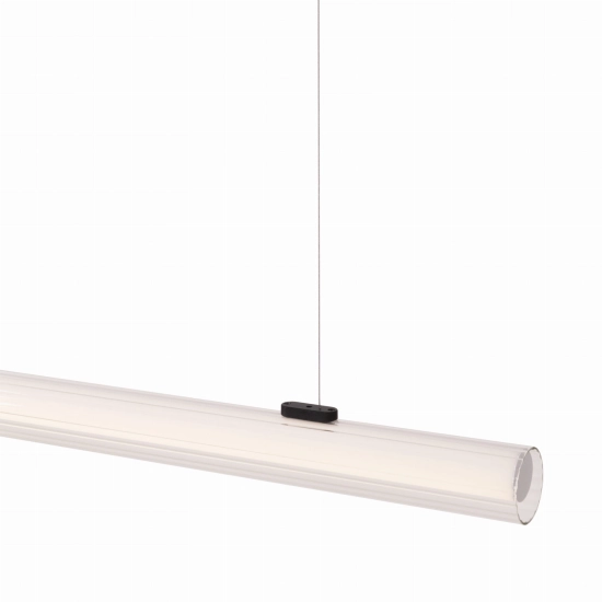 Lampa Wisząca Fayette 121CM 20W 3000K Czarny IP44 P0621 MaxLight