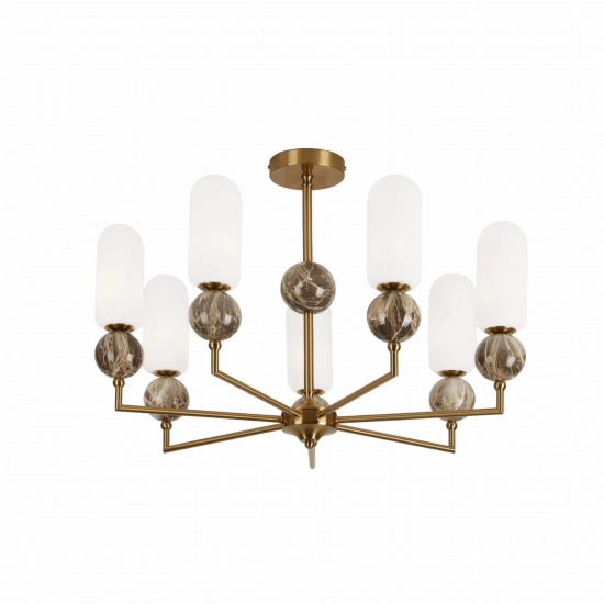 Lampa Wisząca Nova Gold 7l P0633 MaxLight - zdjęcie produktu