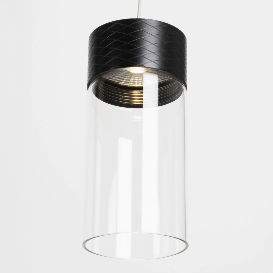 Lampa Wisząca Fusion Czarna P0640 MaxLight