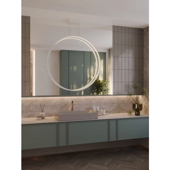 Lampa Wisząca Visual Ver 28W White 80cm IP44 P0653 MaxLight - zdjęcie produktu