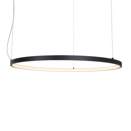 Lampa Wisząca Visual Hor 22W Black 60cm IP44 P0656 MaxLight