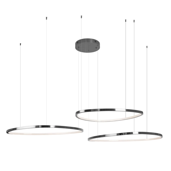 Lampa Wisząca Cayenne 3 Brushed Black P0663D MaxLight - zdjęcie produktu