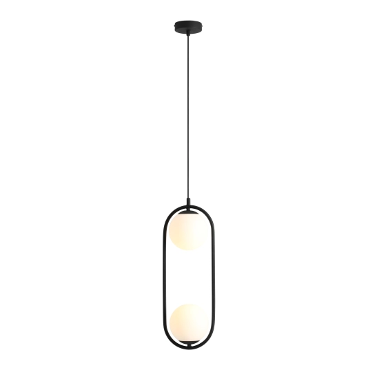 LAMPA WISZĄCA RIVA 2 CZARNY 1086H1 ALDEX - zdjęcie produktu