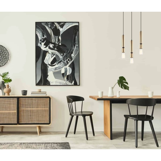 Lampa wisząca Torla PEN-5041-1-BKBR Italux - zdjęcie 3