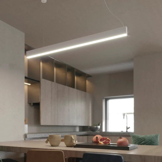Lampa Wisząca Sigi III LED biała PL0128-WH yaskr