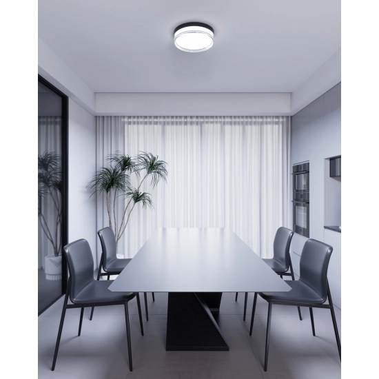 Plafon Rilta PLF-73527-M-BK Italux