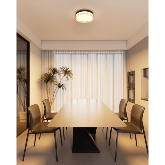 Plafon Rilta PLF-73527-M-BK Italux