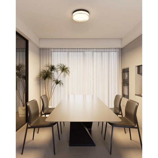 Plafon Rilta PLF-73527-M-BK Italux