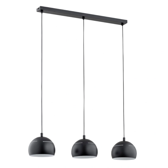 Lampa wisząca PLUS CZARNA 3xE14 60cm 62292 ALFA