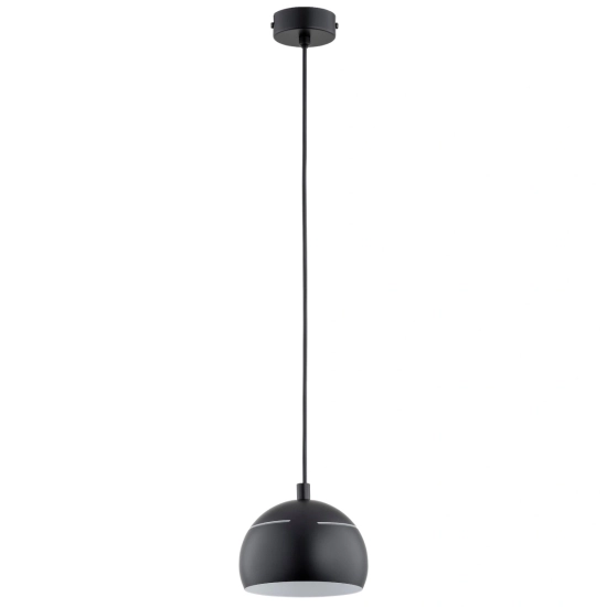Lampa wisząca PLUS CZARNA 1xE14 15cm 61168 ALFA