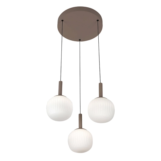Lampa wisząca Montes PND-02217-3-BRO ITALUX