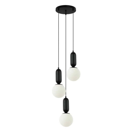 kinkiecik.pl Lampa wisząca Aldeva PND-02340-3S-BK ITALUX