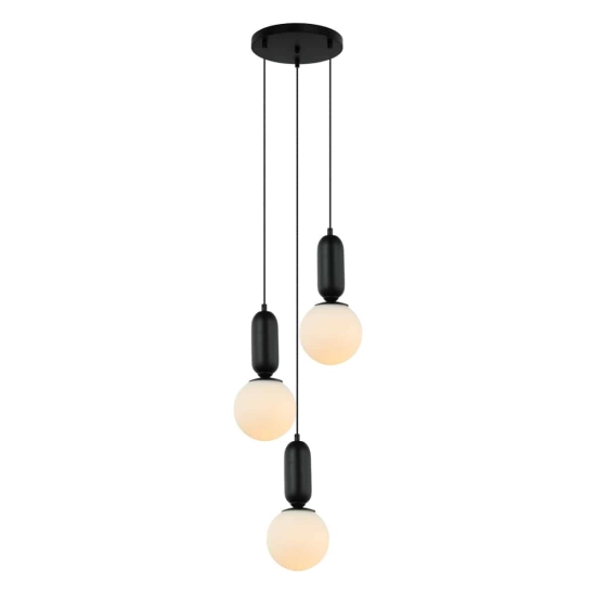 kinkiecik.pl Lampa wisząca Aldeva PND-02340-3S-BK ITALUX