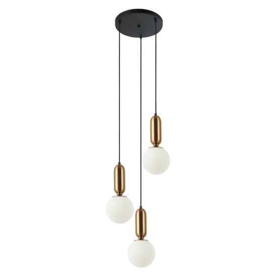 kinkiecik.pl Lampa wisząca Aldeva PND-02340-3S-BRO ITALUX