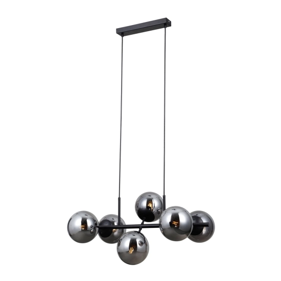 Lampa wisząca Molite PND-1098-6-BK Italux