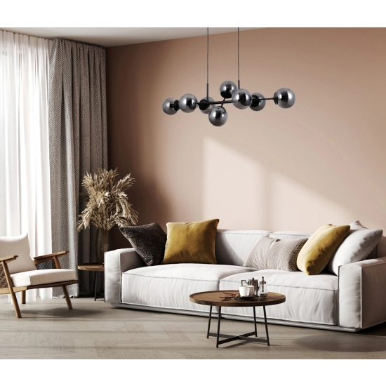 Molite Lampa wisząca PND-1098-8-BL Italux - zdjęcie produktu