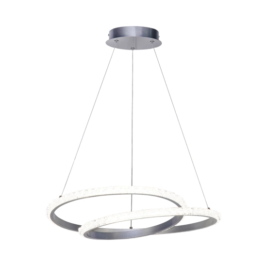 Lampa wisząca Zalto PND-12436-SILV Italux