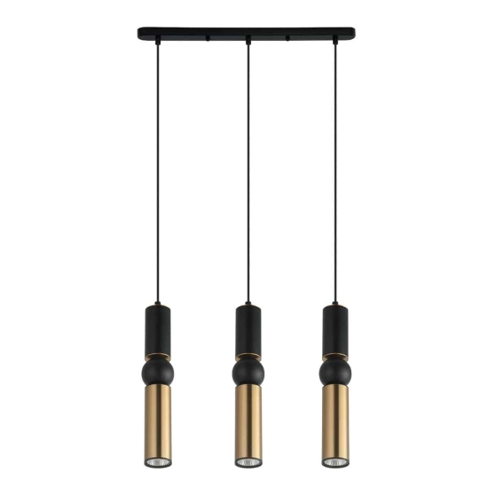 kinkiecik.pl Isidora Lampa wisząca PND-14290-3A-BK-BRO ITALUX